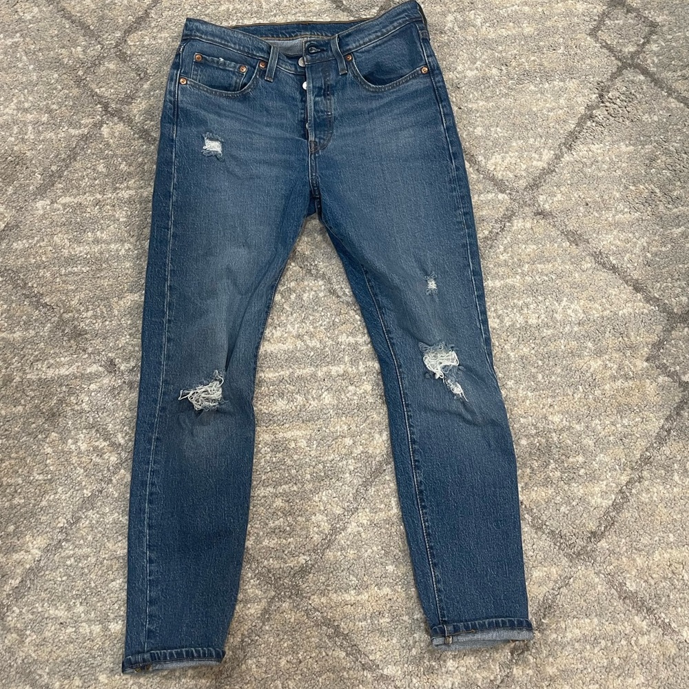 levi's 501 skinny jeans